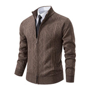 Men's Knit Cardigan Vest - Warm & Versatile