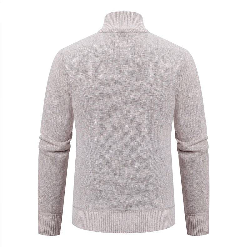 Men's Knit Cardigan Vest - Warm & Versatile
