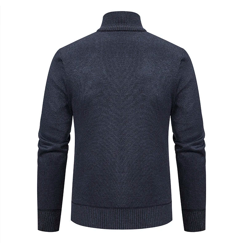 Men's Knit Cardigan Vest - Warm & Versatile