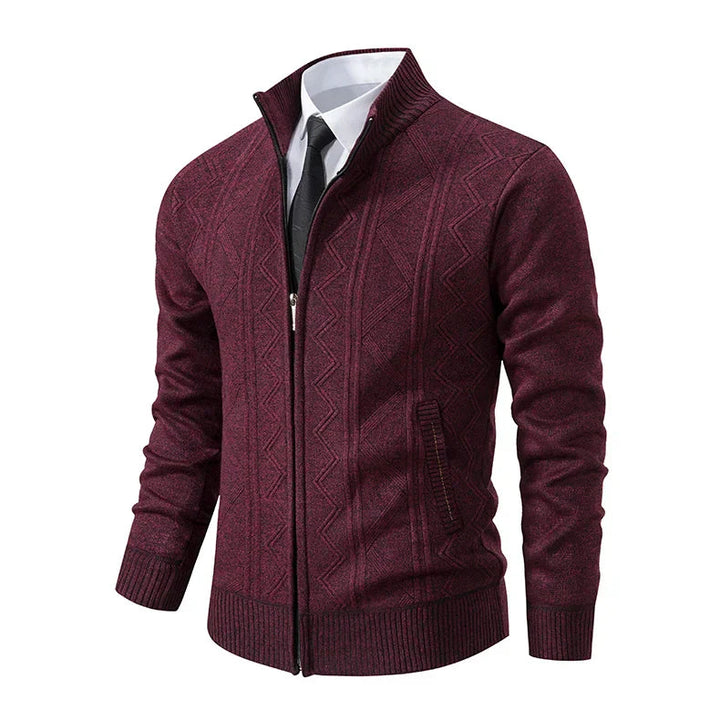 Men's Knit Cardigan Vest - Warm & Versatile