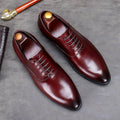 Men's Lace-Up Oxford Shoes - Classic Formal Style