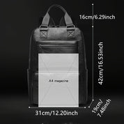 Men's Laptop Backpack - Large Capacity with Multiple Compartments