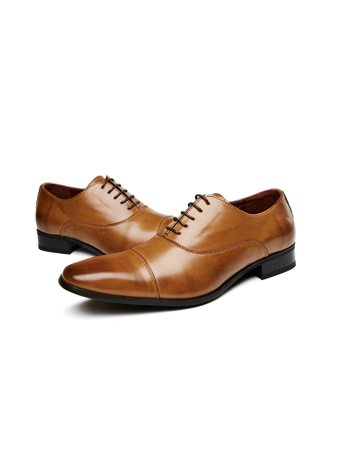 Men's Leather Oxford Dress Shoes - Polished Classic Formal