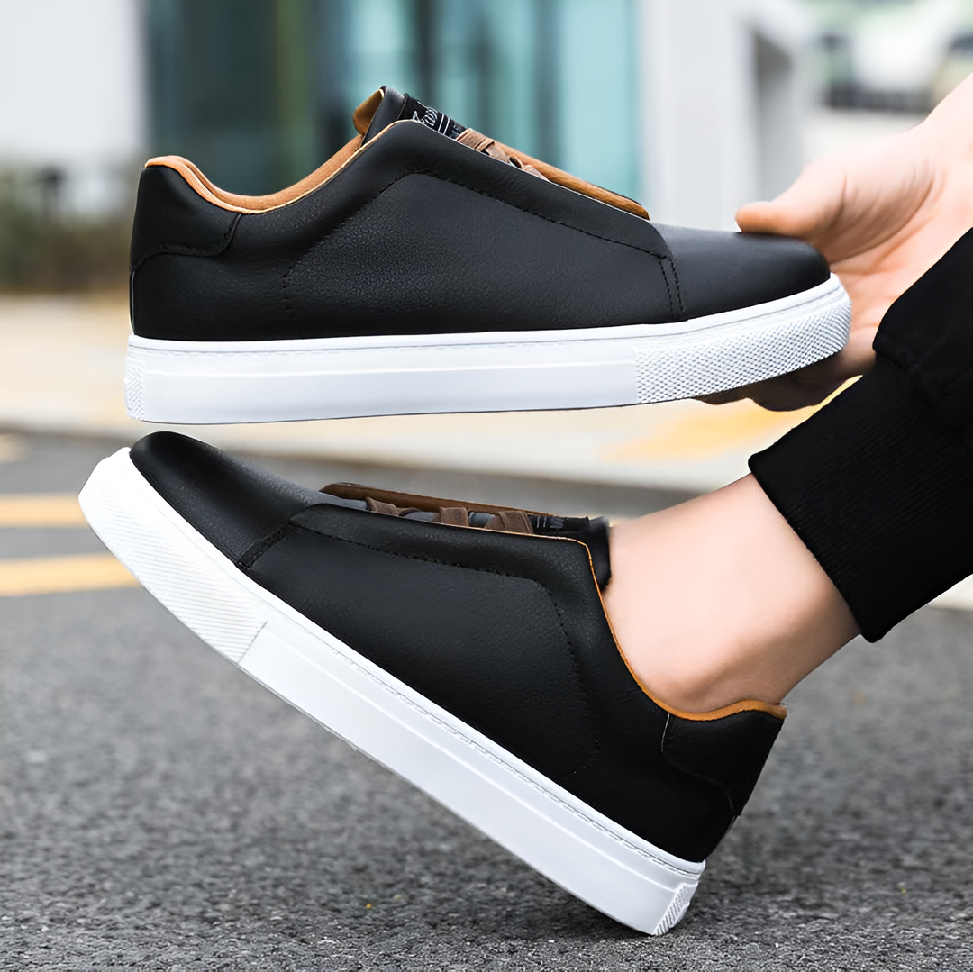 Men's Lightweight Sneakers - Casual Comfort & Grip