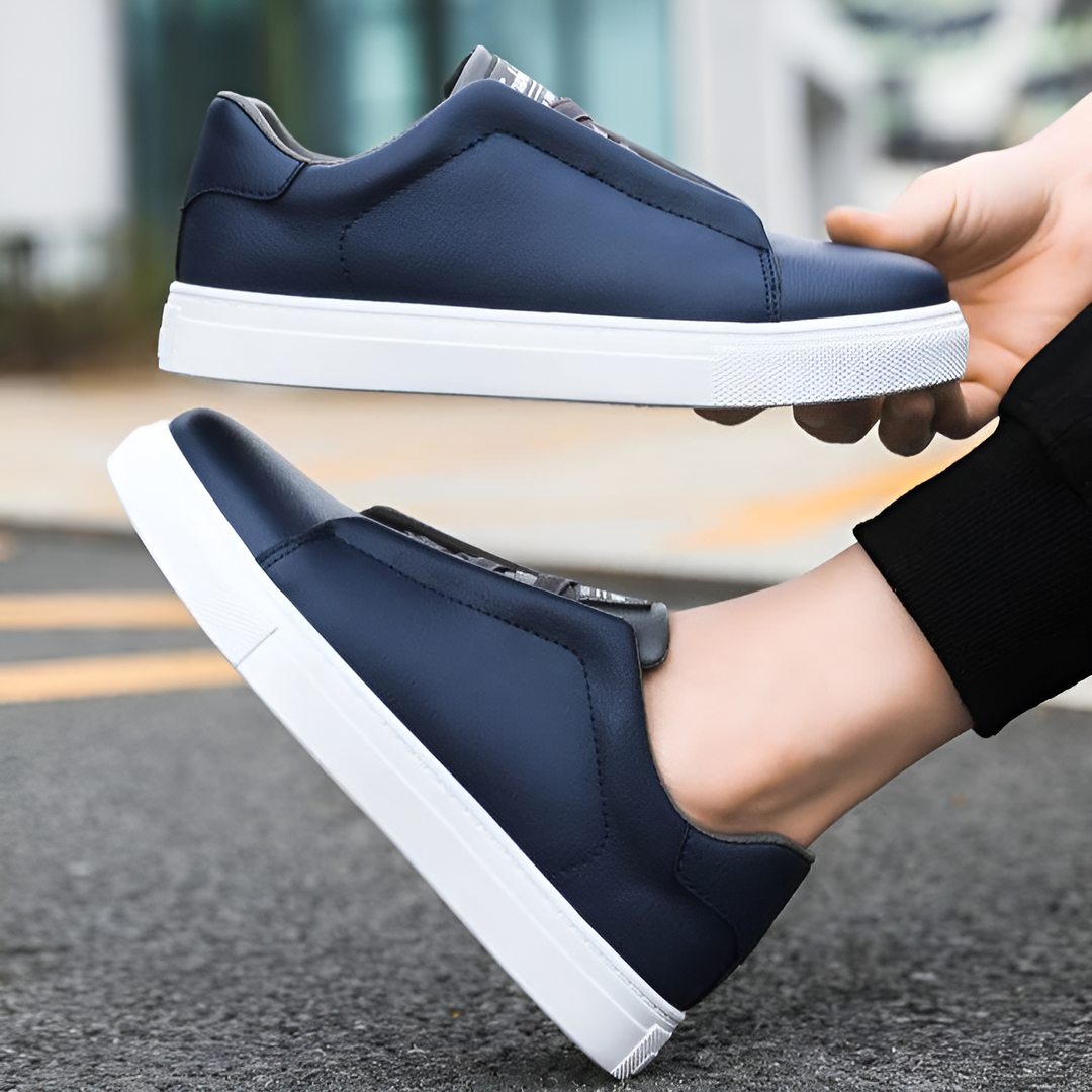 Men's Lightweight Sneakers - Casual Comfort & Grip