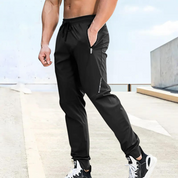 Men's Lightweight Stretch Athletic Shorts - Training & Running - Black