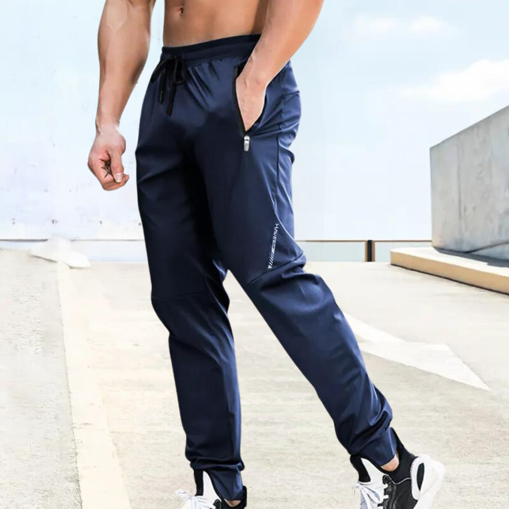 Men's Lightweight Stretch Athletic Shorts - Training & Running - Blue