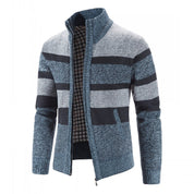Men's Open Front Cardigan - Knit Vest Casual - Navy