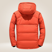 Men's Padded Winter Jacket - Warm Ski Coat
