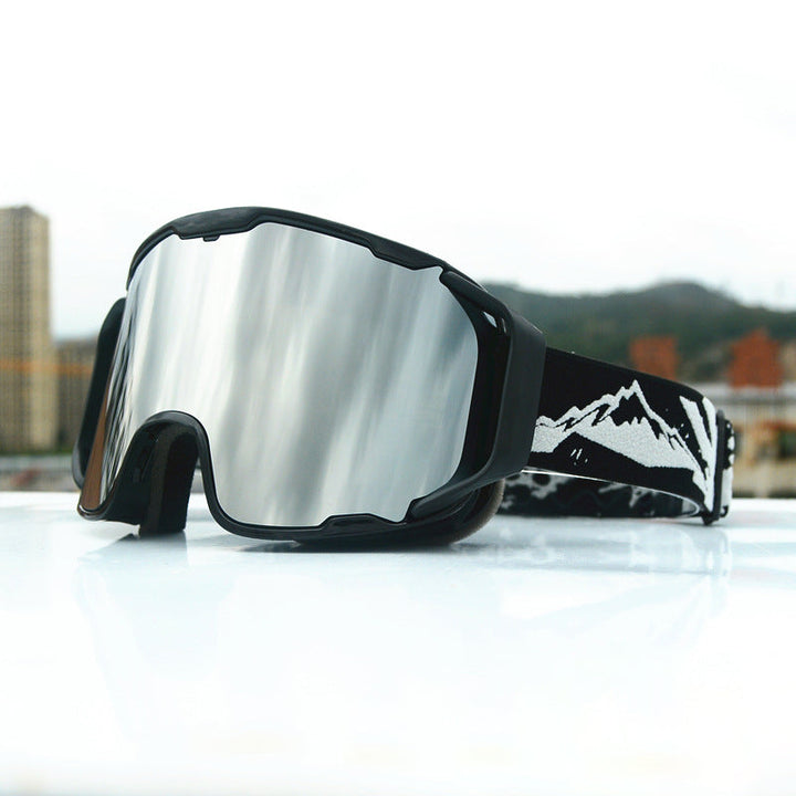 Men's Polarized Motor & Ski Sunglasses - Lightweight UV400 - Black
