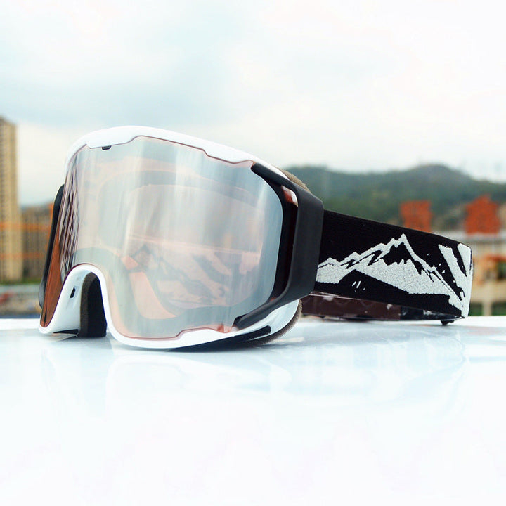 Men's Polarized Motor & Ski Sunglasses - Lightweight UV400 - White