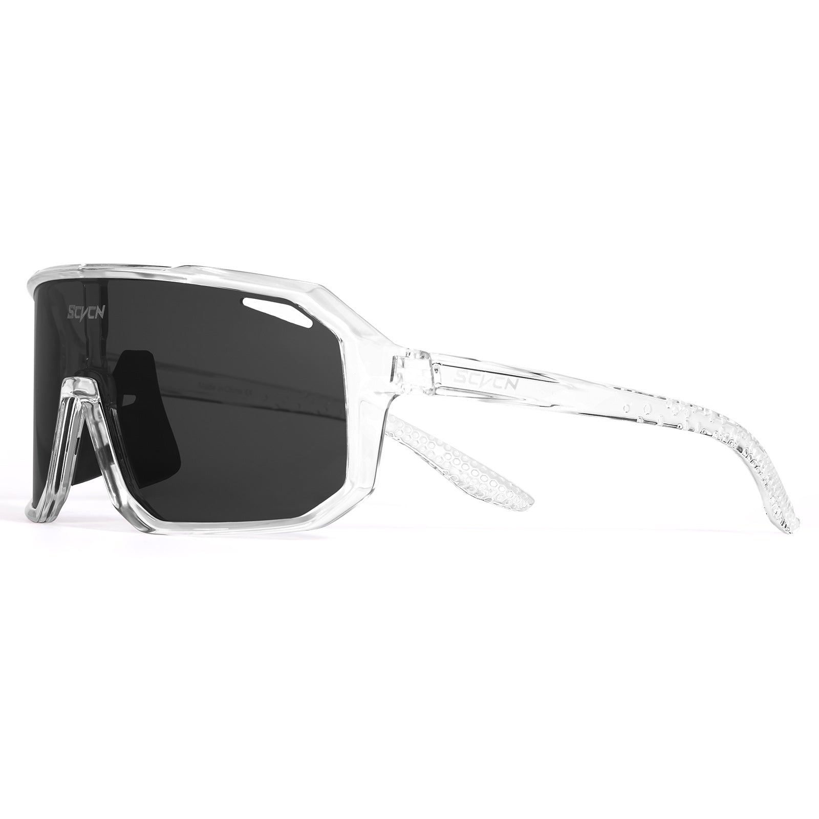 Men's Polarized Sport Sunglasses - UV400 Protection - Black 2