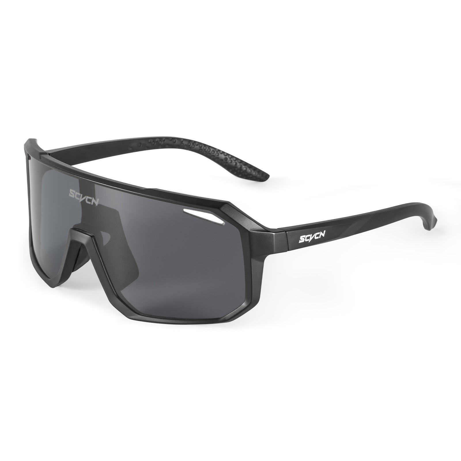 Men's Polarized Sport Sunglasses - UV400 Protection - Black
