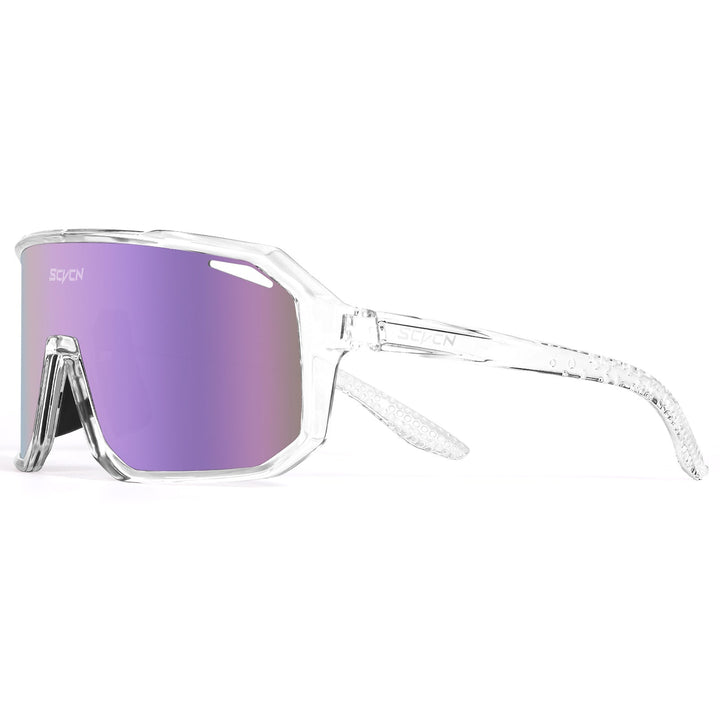 Men's Polarized Sport Sunglasses - UV400 Protection - Purple 2