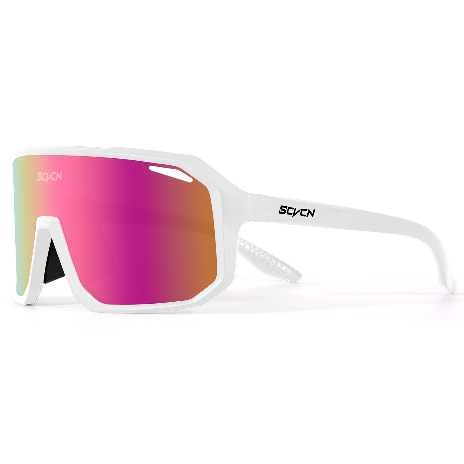 Men's Polarized Sport Sunglasses - UV400 Protection - Purple 3