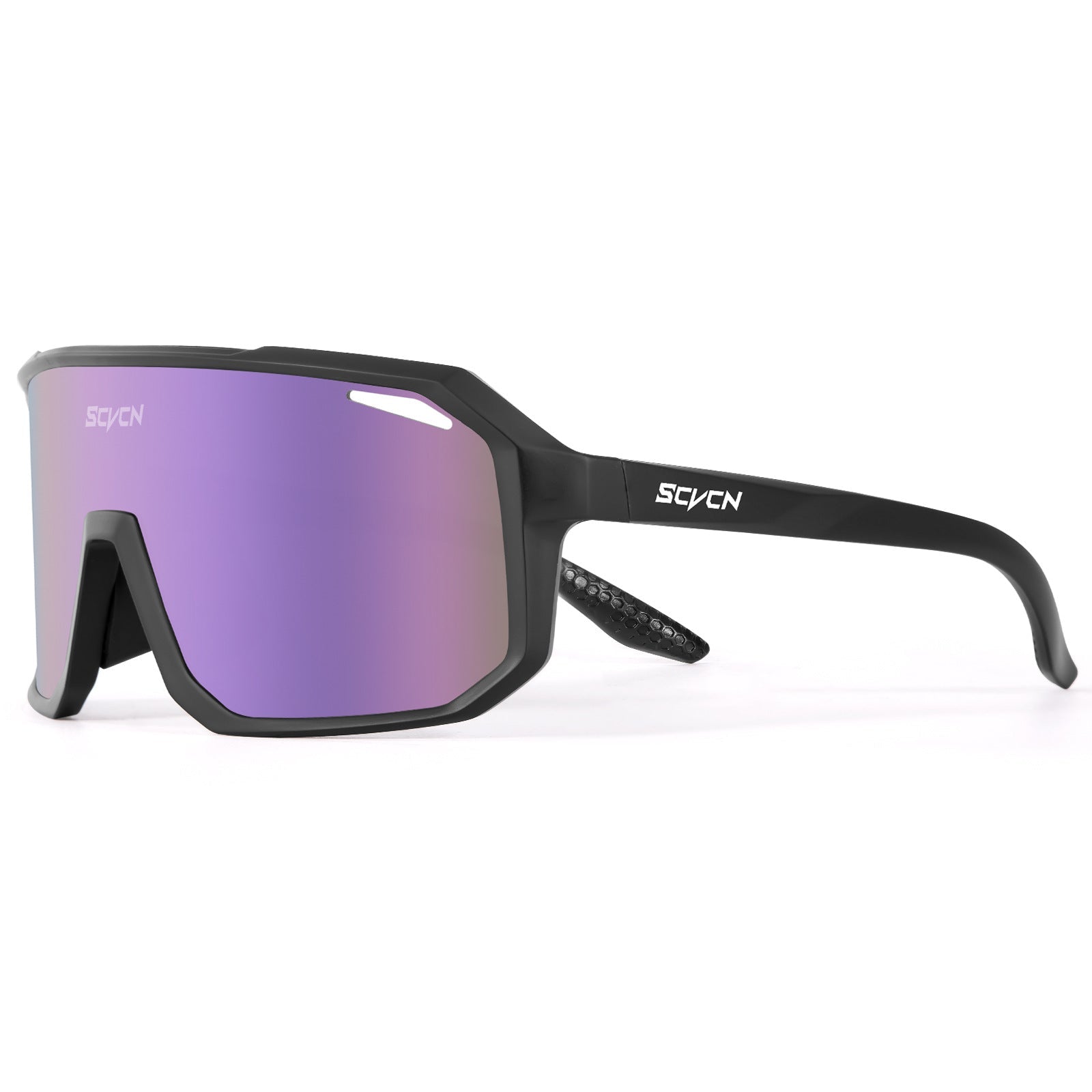 Men's Polarized Sport Sunglasses - UV400 Protection - Purple