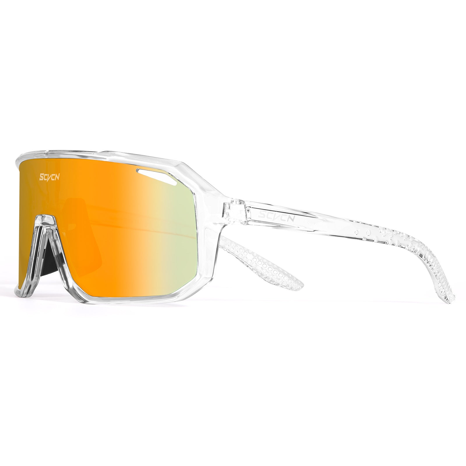 Men's Polarized Sport Sunglasses - UV400 Protection - Yellow