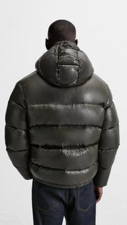 Men's Quilted Winter Jacket - Lightweight Warmth