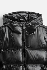 Men's Quilted Winter Jacket - Lightweight Warmth