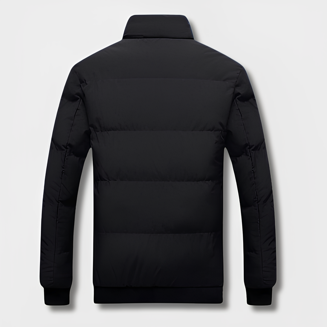Men's Quilted Winter Parka - Warm & Comfortable