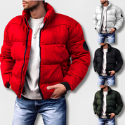 Men's Quilted Winter Parka - Warm & Comfortable