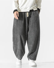 Men's Relaxed Corduroy Pants - Soft Texture Modern Style
