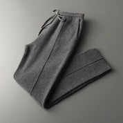 Men's Relaxed Lounge Pants - Soft Comfort Fit - Dark Grey