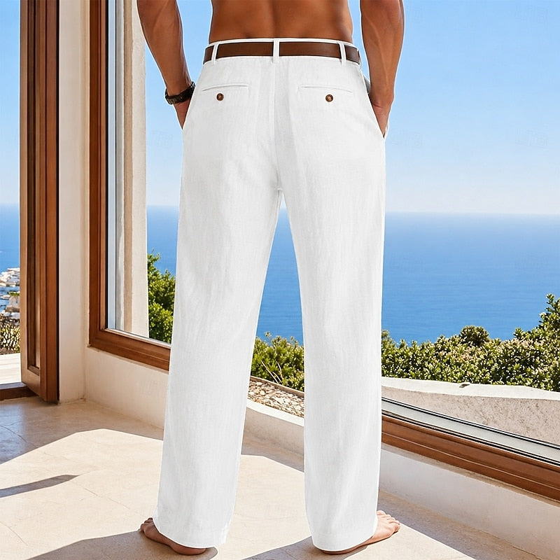 Men's Relaxed Summer Pants - Lightweight Comfort
