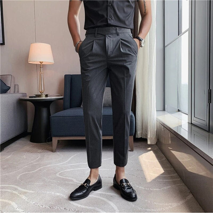 Men's Slim Fit Dress Pants - Formal & Casual