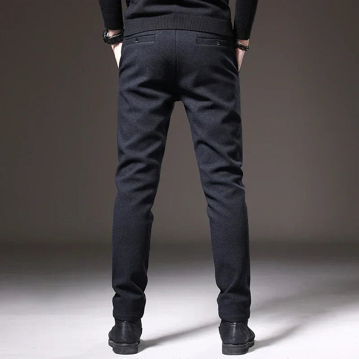 Men's Slim Fit Stretch Chinos - Modern Casual Trousers