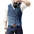 Men's Slim Fit Vest - Timeless Elegance