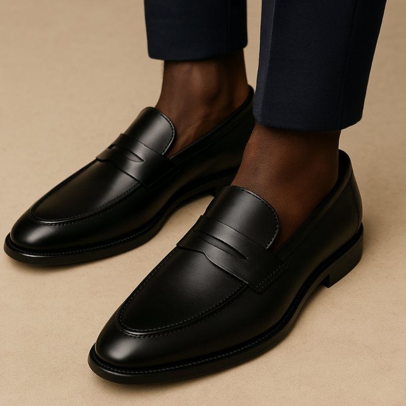 Men's Slip-On Loafers - Classic Dress Shoe