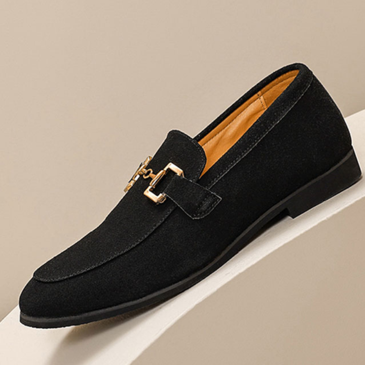 Men's Slip-On Loafers - Elegant Formal Shoes