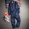 Men's Straight Overall with Zipper - Spring Work Wear