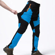 Men's Tactical Cargo Pants - Waterproof & Reinforced - Blue