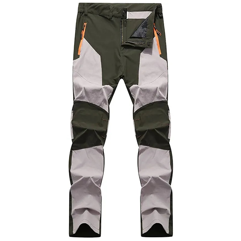 Men's Tactical Cargo Pants - Waterproof & Reinforced - Khaki Green