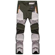 Men's Tactical Cargo Pants - Waterproof & Reinforced - Khaki Green