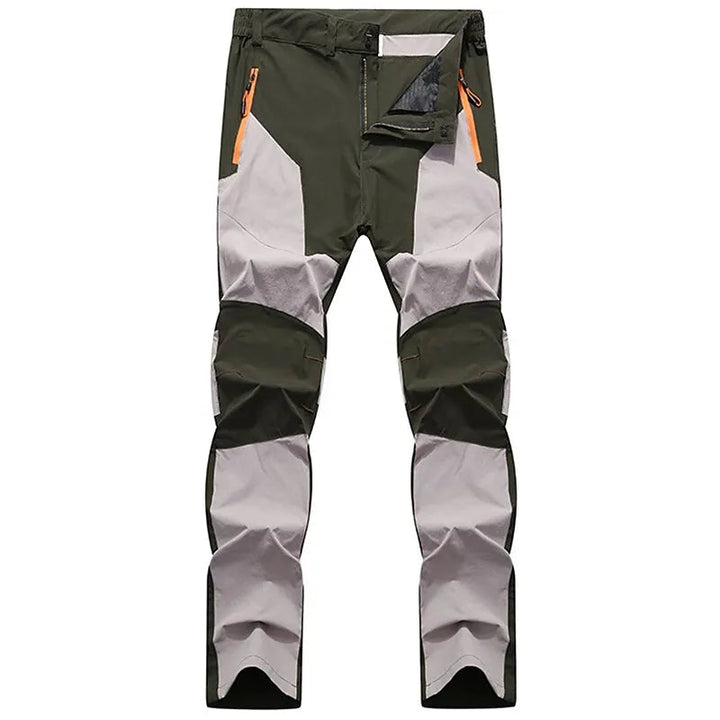 Men's Tactical Cargo Pants - Waterproof & Reinforced - Khaki Green