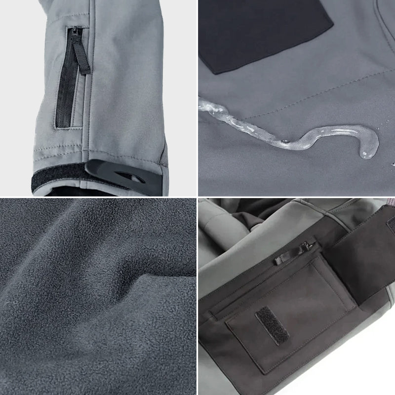 Men's Tactical Winter Jacket - Warm & Functional Outdoor Coat
