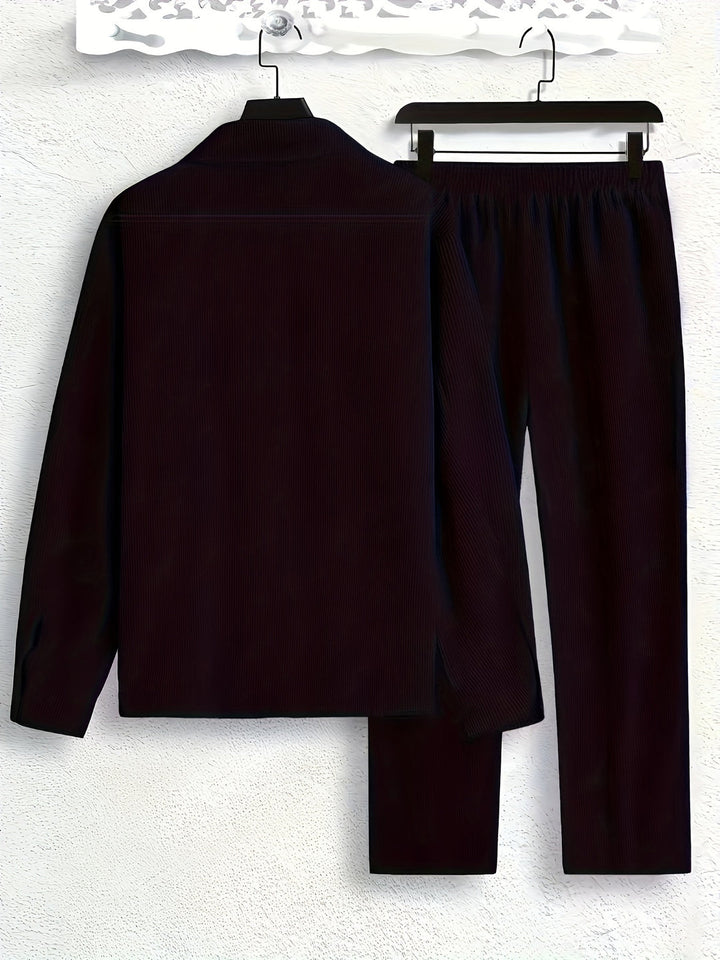 Men's Training Suit - Comfort Fit with Zip Closure