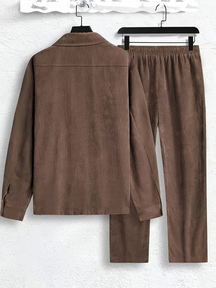 Men's Training Suit - Comfort Fit with Zip Closure