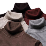 Men's Turtleneck Sweater - Classic Comfort Knit