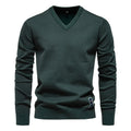 Men's V-Neck Sweater - Classic Refined Style