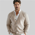 Men's V-Neck Vest - Classic Knit Pullover