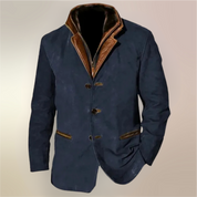 Men's Vintage Leather Jacket - Classic Timeless Style