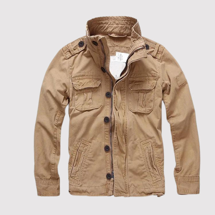 Men's Vintage Tactical Jacket - Classic Military Style