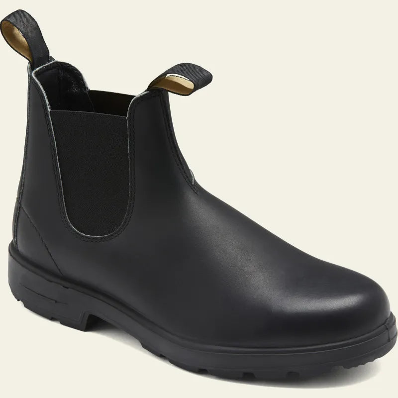 Men's Waterproof Boots - All-Weather Durability - Black