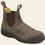 Men's Waterproof Boots - All-Weather Durability - Brown