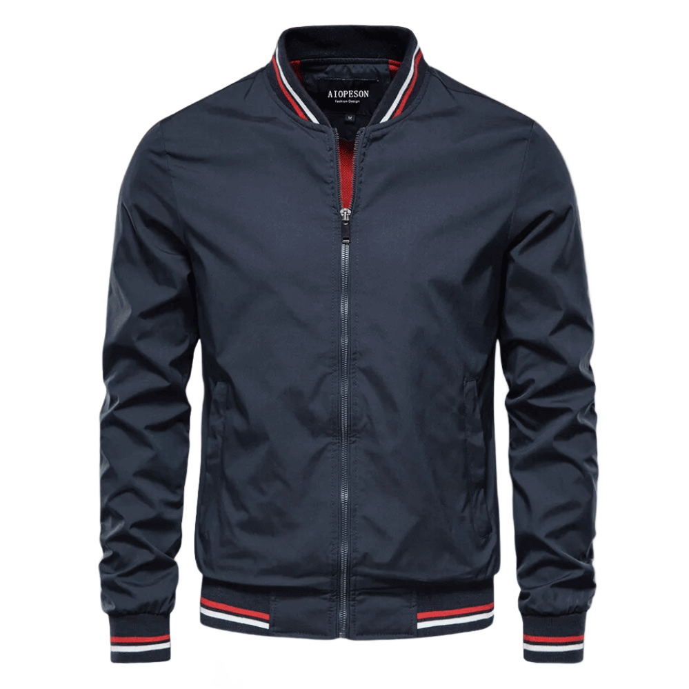 Men's Winter Jacket - Versatile Casual Style - Blue