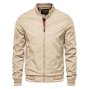 Men's Winter Jacket - Versatile Casual Style - Khaki